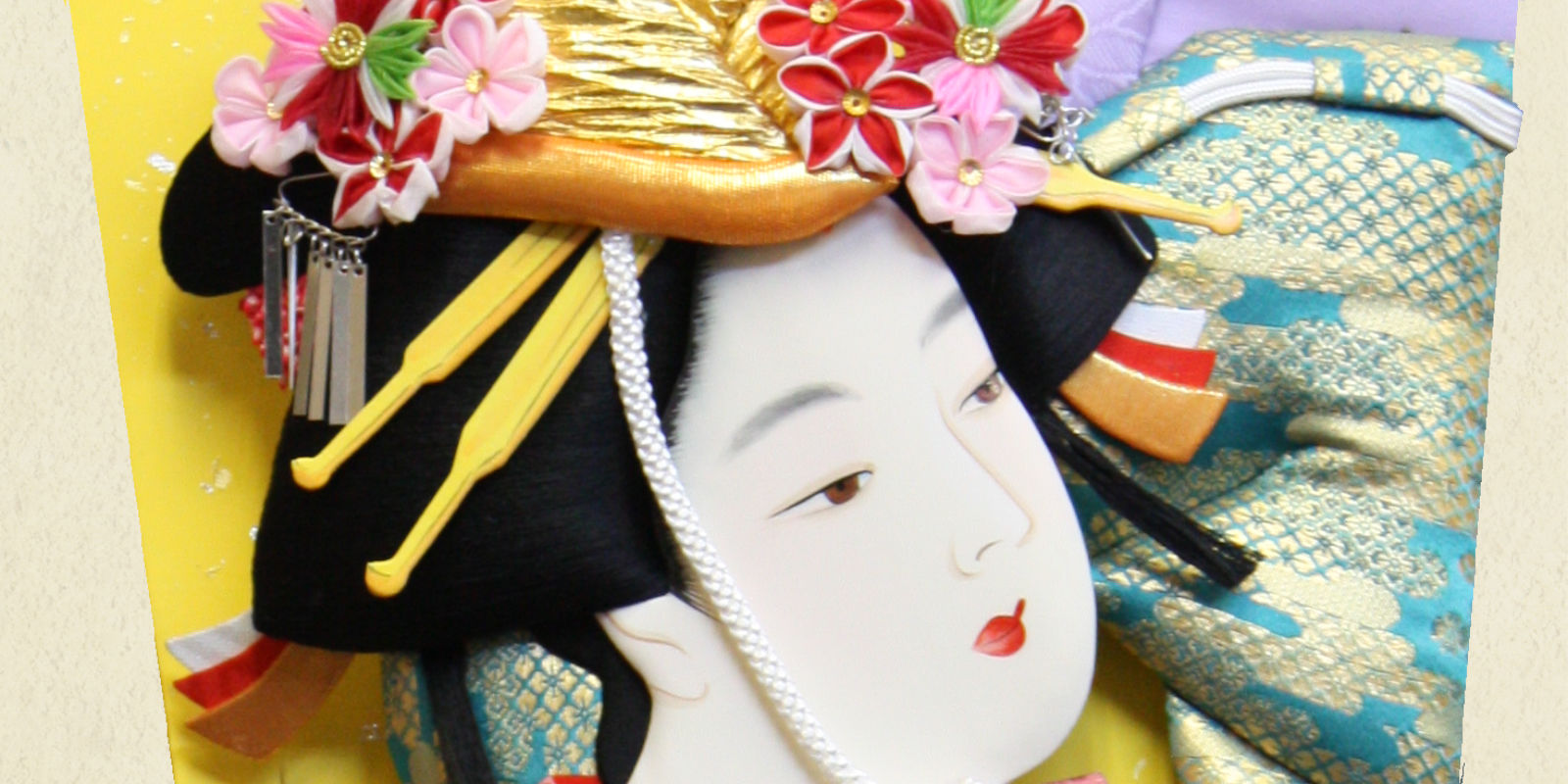 《木箱あり》　御羽子板　高級　押絵羽子板　　昭和レトロ　民芸品　日本　伝統